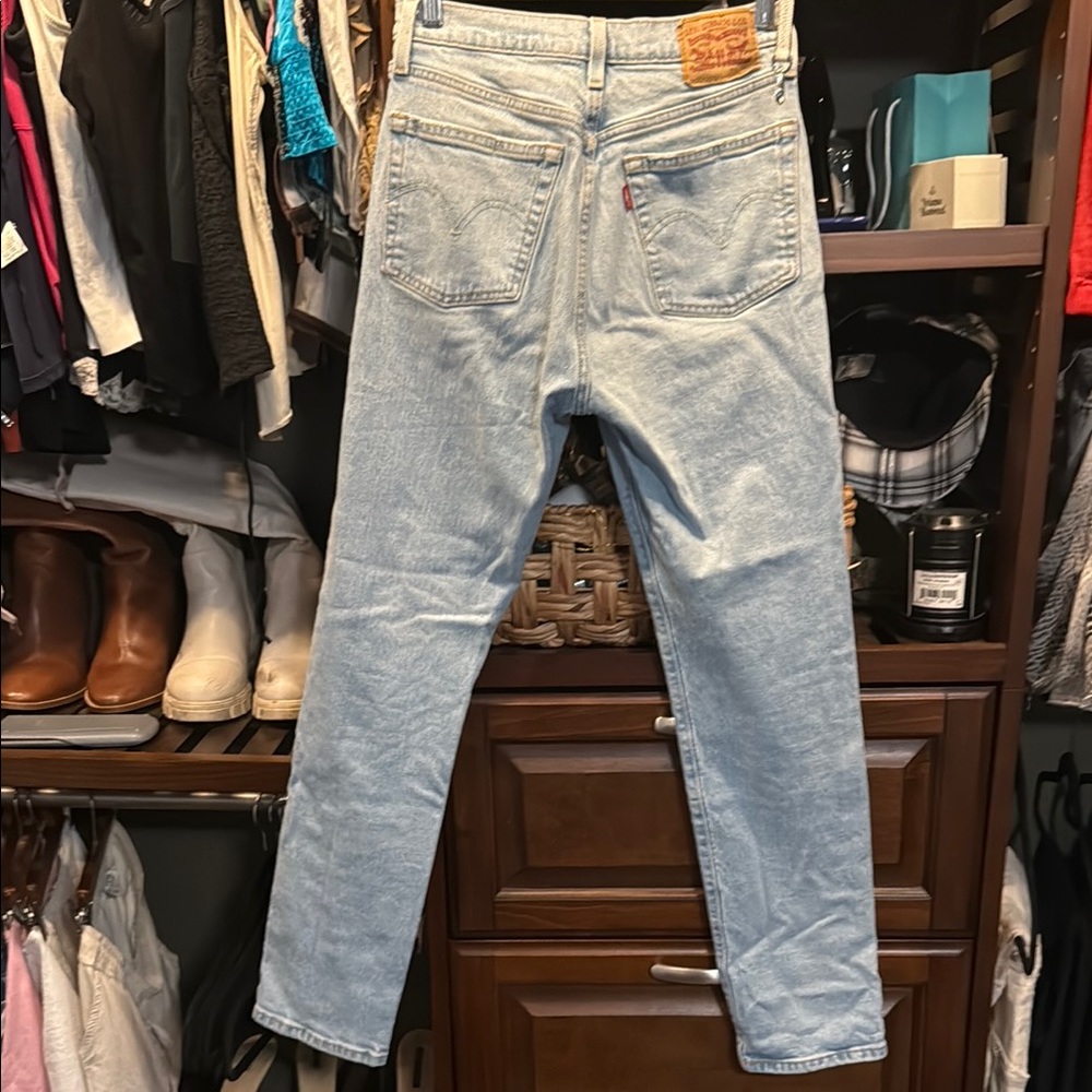 Levi's Light Blue Straight Jeans